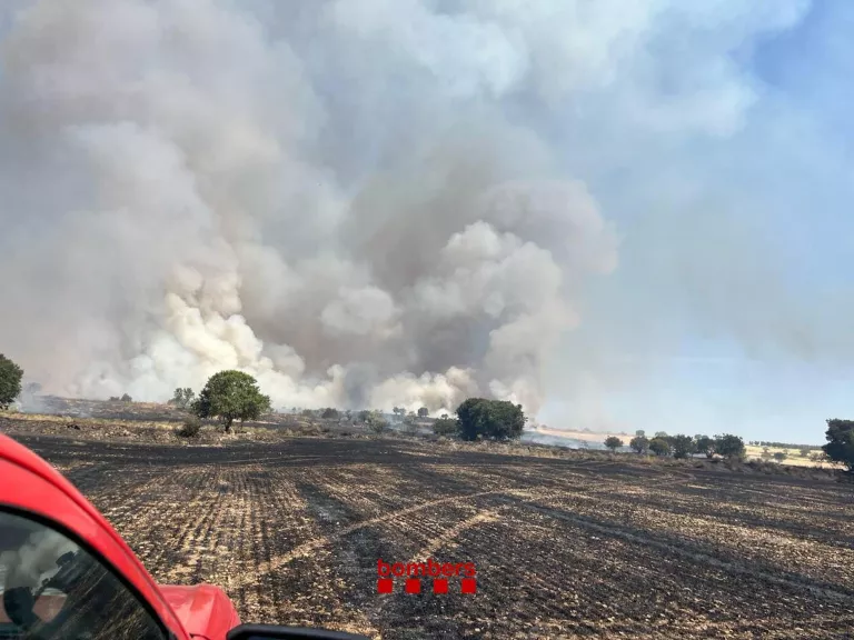 El Govern alerta d'un nou episodi de perill molt alt d'incendi forestal a partir de diumenge