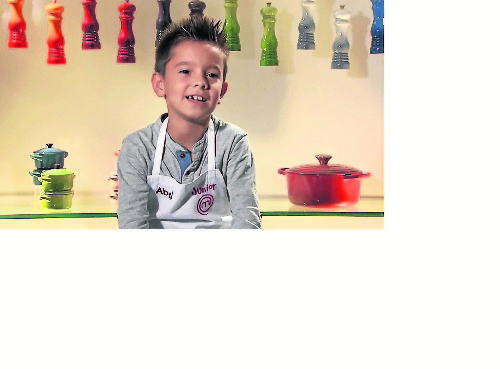 Abel, un nen de 8 anys de Lleida, concursant a ‘Masterchef Junior’