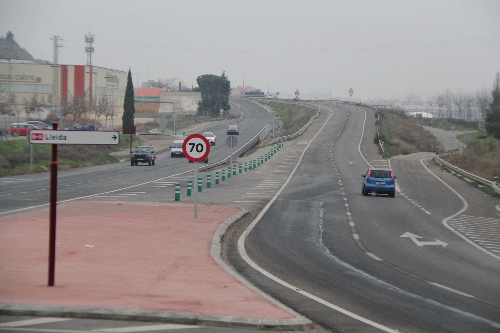 A punt la millora de l’accés a Lleida des d’Alcarràs