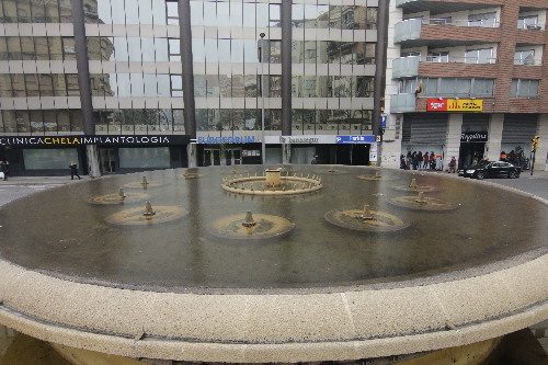 Carrers congelats i mercuri sota zero