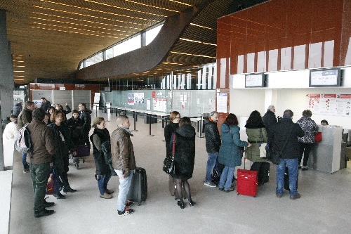 Alguaire tanca l’any amb 34.754 viatgers, 1.500 més que el 2015 malgrat la boira