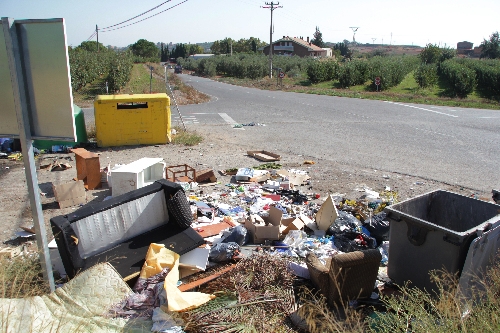 Prova pilot amb càmeres contra abocaments il·legals