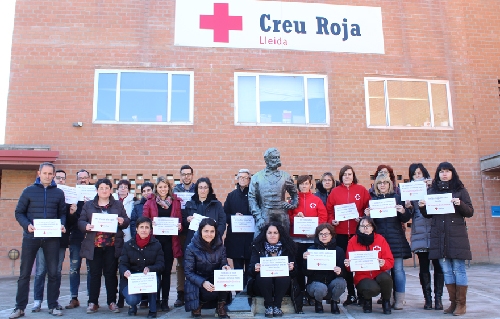 Creu Roja Lleida, contra els bombardejos