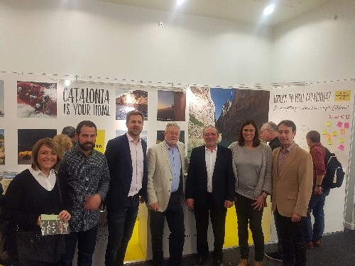 Promoció de Lleida en una fira de Londres