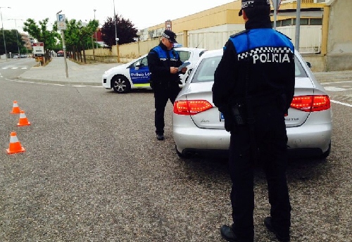 Tres detinguts a Tàrrega després d’una persecució