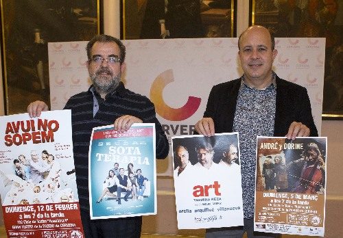 ‘Art’, de Yasmina Reza, en el cicle teatral de Cervera