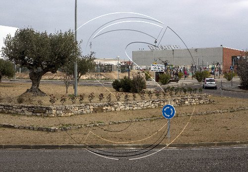 Cervera millora la rotonda de l’avinguda d’Agramunt