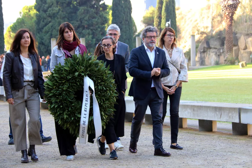 ⏯️ Govern, Parlament, partits i entitats commemoren l'aniversari de l'afusellament de Companys