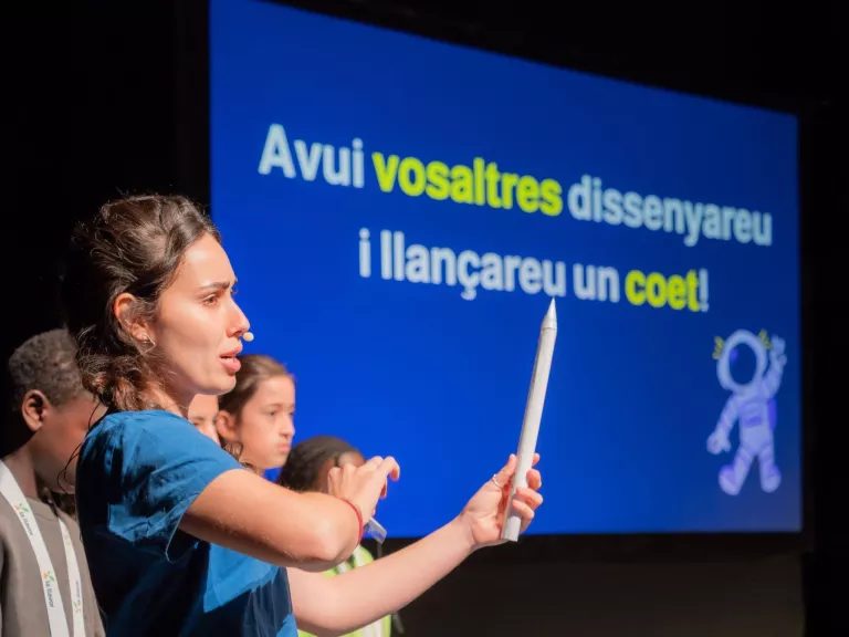 Més de 200 infants participen en l’STEM Day celebrat a Guissona