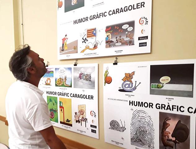 La Fecoll exhibeix les millors obres del Concurs d’Humor Gràfic Caragoler