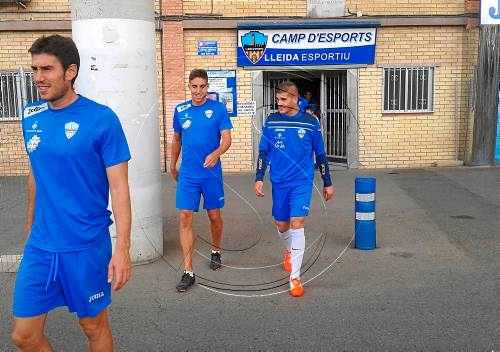 La plantilla del Lleida pensa que l'eliminatòria està al 50 per cent