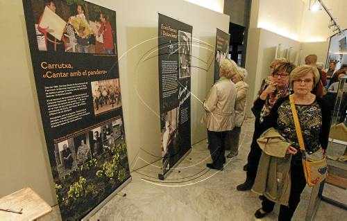 Exhibeixen a Lleida l'origen de les cançons de pandero