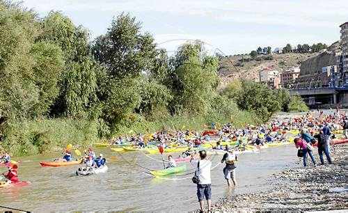 El descens en piragües del Cinca guanya eco internacional