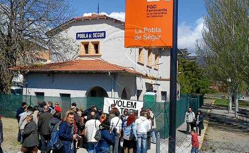 Estació sense amo a la Pobla