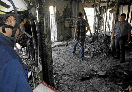 L'edifici de l'explosió de gas, al 50% dels serveis bàsics