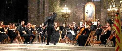 Brotons dirigeix joves catalans a la Seu Vella
