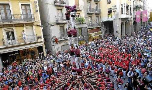 Els Castellers de Lleida 'aposten' al 8