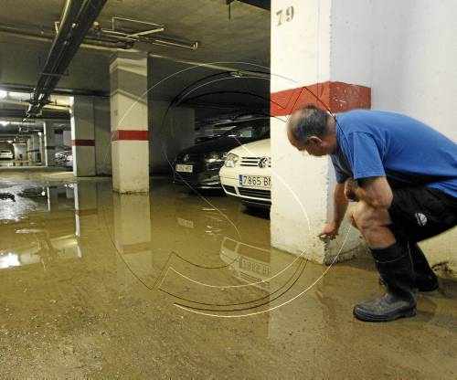 Queixes a Cristòfol de Boleda per la inundació de pàrquings