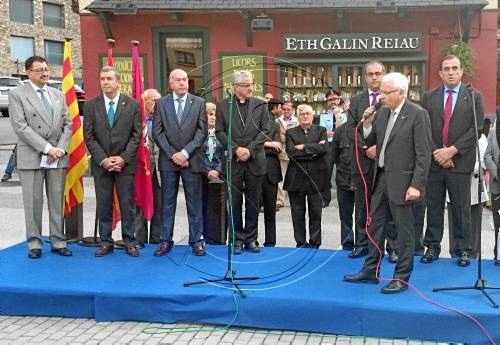 Inauguren el campanar de l'església de Vielha