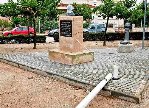 El monument a Macià a Guissona, últim objectiu dels vàndals