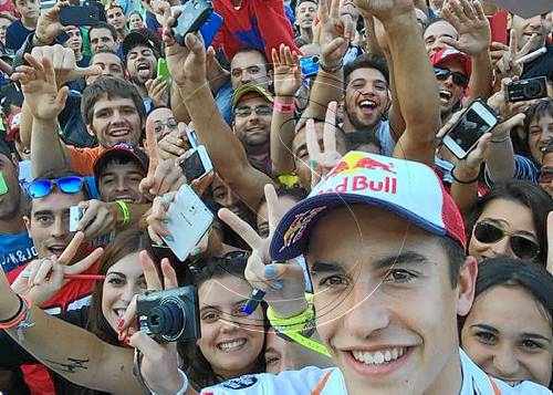Marc Màrquez: "La idea era guanyar el títol aquí"