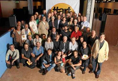 Exposició de vuitanta artistes a favor del dret a decidir
