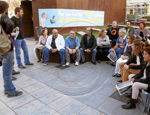 Manifestació final contra el consorci sanitari el 29-N