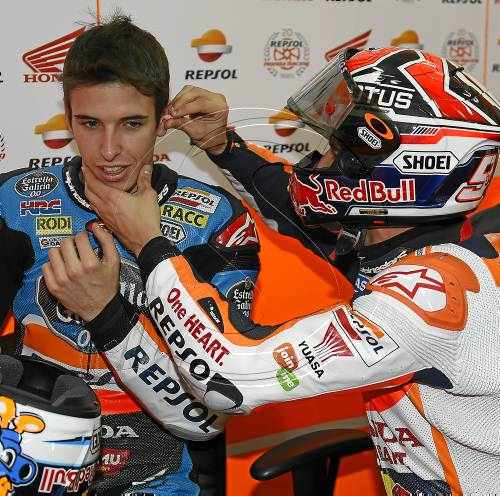 Els Màrquez comparteixen una MotoGP per primer cop