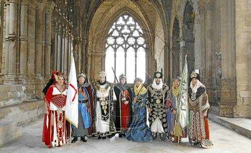 Relleu de les capitanies de Moros i Cristians a la Seu Vella