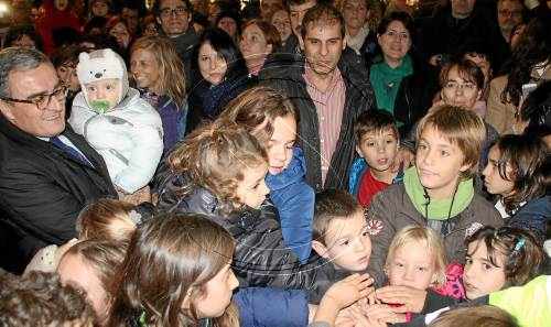 Llums de Nadal sense pista de gel
