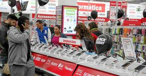 Les botigues de Lleida celebren el Black Friday