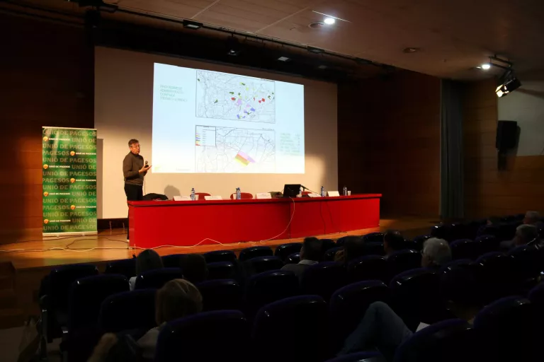 UP reclama la concentració parcel·lària per fer viable la modernització del canal d'Urgell