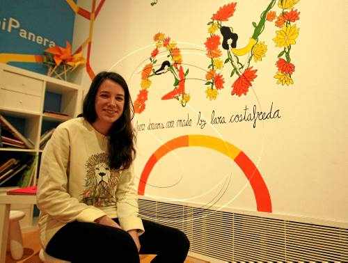 Les il·lustracions de Lara Costafreda, a Lleida