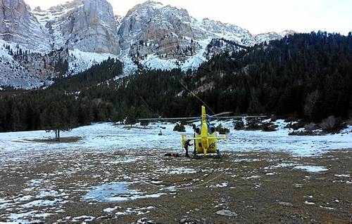 Rescaten en helicòpter un excursionista que es trobava malament a l'Alt Urgell