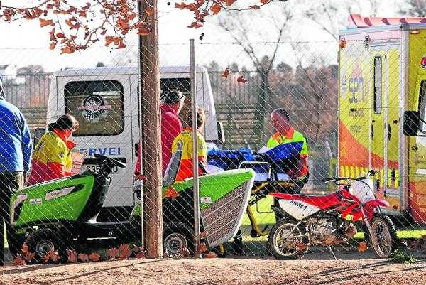 Ferida una nena al ser atropellada al pàrquing del circuit de Rufea
