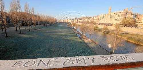 Temperatures de 8 graus negatius a la Noguera
