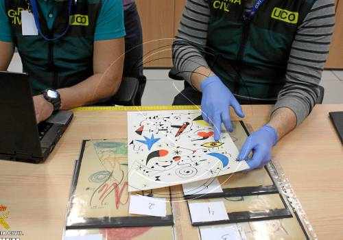 Cau una xarxa que volia vendre falsos Miró i Picasso a Andorra