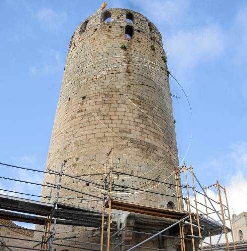 La torre del castell de Verdú serà visitable a partir de la primavera