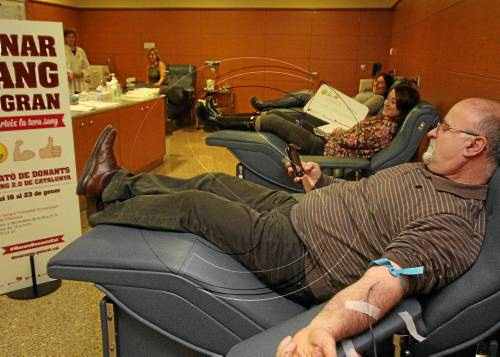 La marató de donació de sang obté 2.500 mostres en dos dies