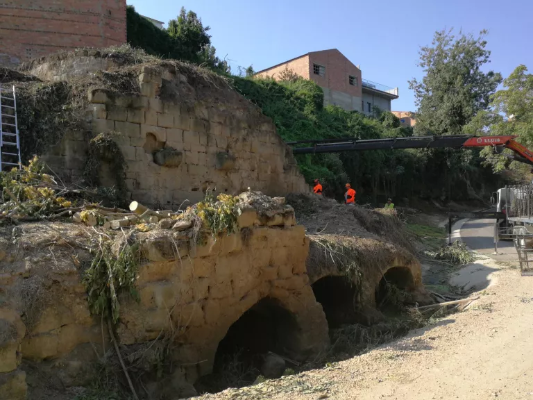 Térmens “destapa” el molí medieval, un dels escenaris de la batalla del Segre