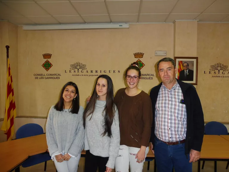 El Consell Comarcal incorpora tres persones en pràctiques gràcies al programa de Garantia Juvenil