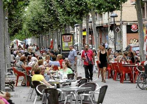 Queixes veïnals davant l'ampliació de l'horari nocturn de les terrasses