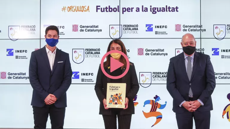 ⏯️ '#Orgullosa, futbol per a la igualtat', trencar estereotips i visibilitzar el futbol femení