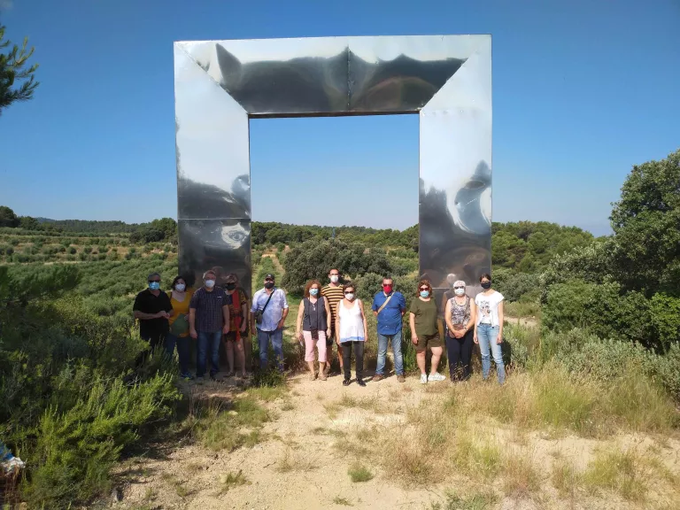 "Eines formatives i de suport als allotjaments de les Garrigues" efectua la primera visita prevista