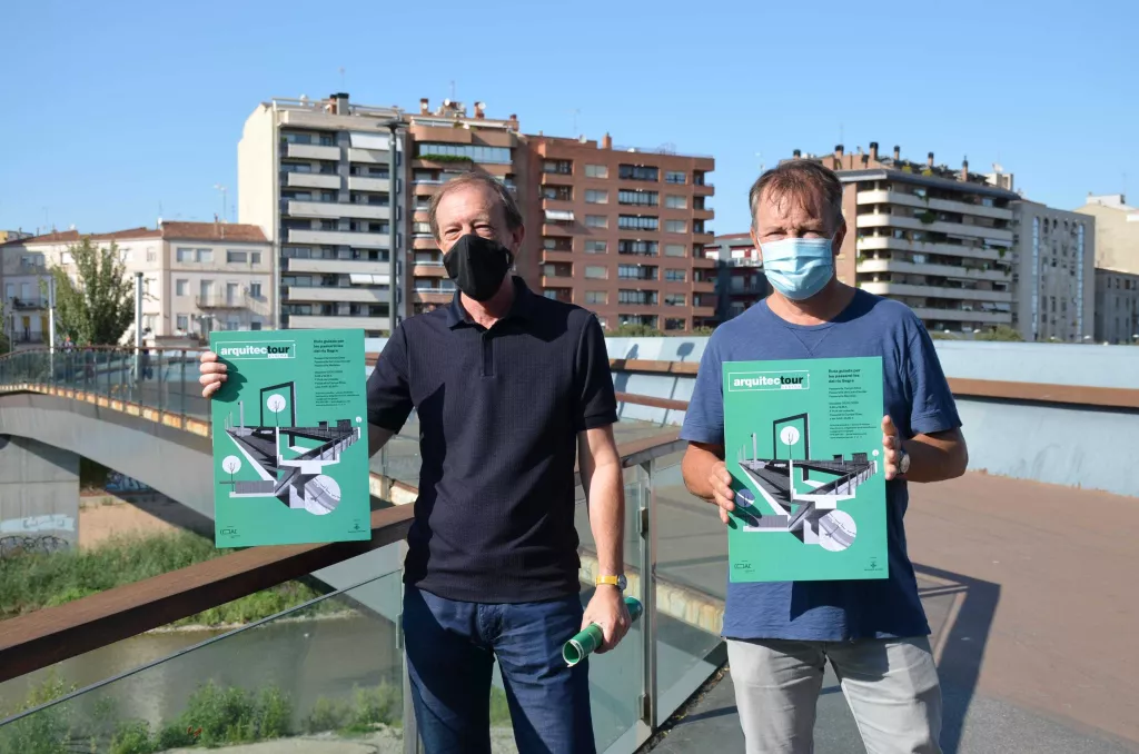 L'Arquitectour Lleida presenta una ruta guiada per les passarel·les del riu Segre al seu pas per la ciutat