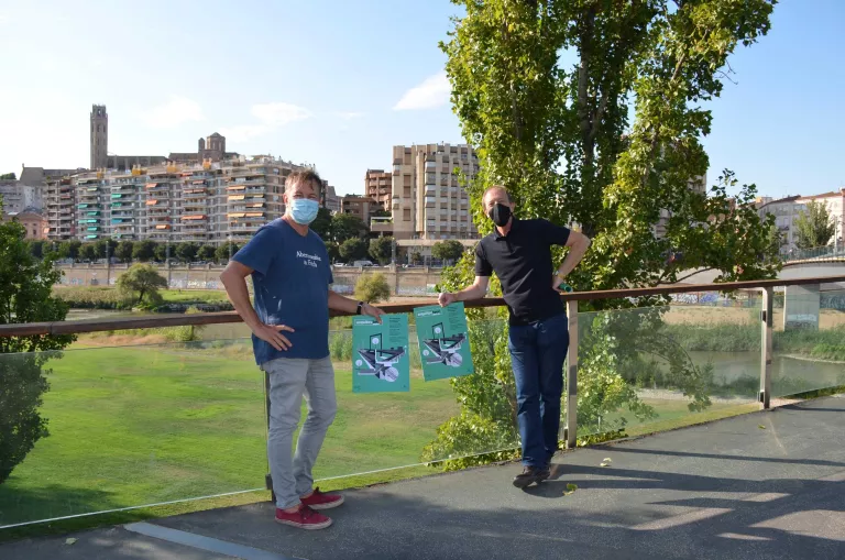 L'Arquitectour Lleida presenta una ruta guiada per les passarel·les del riu Segre al seu pas per la ciutat