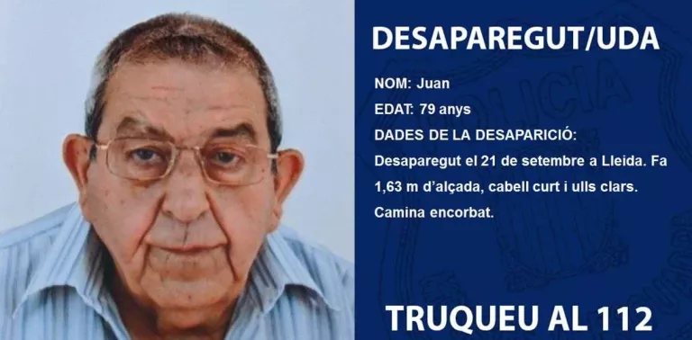 Troben mort l'home desaparegut des de dilluns a Lleida