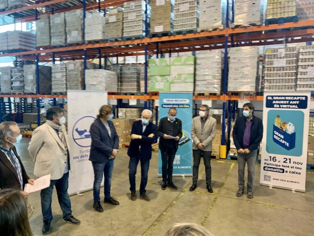 Les peticions d'ajuda al Banc dels Aliments de Lleida augmenten un 40% "de manera sobtada" per la pandèmia