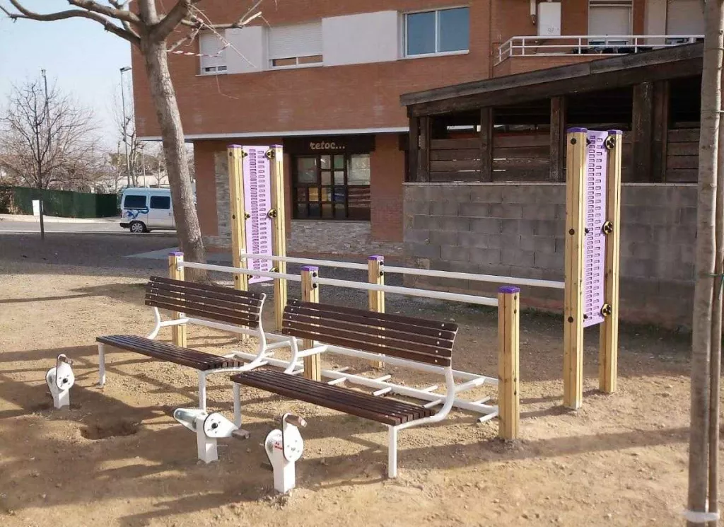 Nou parc biosaludable a Rosselló per potenciar l’exercici físic i els hàbits saludables