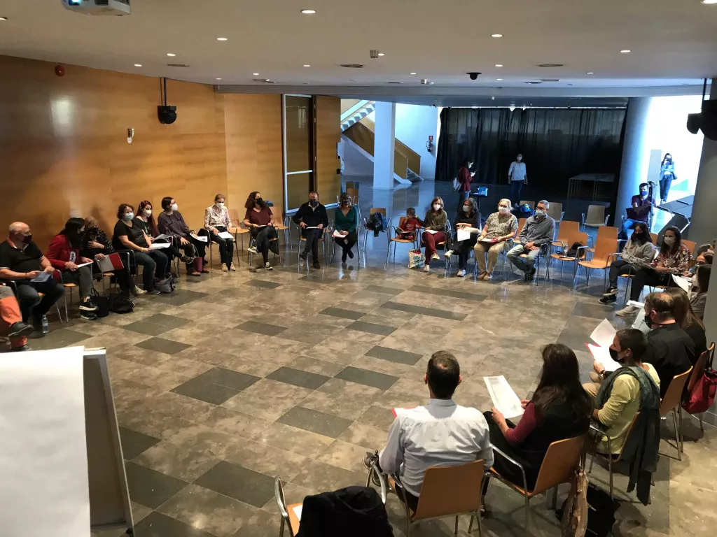 Tret de sortida a la iniciativa que impulsa el redisseny dels patis de tres centres educatius de Lleida